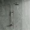 OMNIRES Y sistema doccia, termostatico, Y1244SUNI, Y nichel spazzolato [Rubinetteria Bagno > Colonne Doccia]