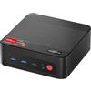 BOSGAME P4 Plus Dual 2.5G LAN Mini PC da gioco, processore AMD Ryzen 7 5825U (fino a 4,5 GHz), Windows 11 Pro Mini Computer da 16 GB DDR4 RAM, SSD da 512 GB PCIe 3.0, Mini PC da gioco