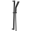 DELTA FAUCET 51799-BL UniversalShoweringComponents H2Okinetic - Doccia a 3 posizioni, colore: Nero opaco