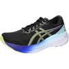 Asics Gel Kayano 30, Sneaker Donna, Black/Glow Yellow, 41.5 EU