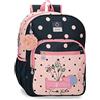 Enso Friends Together Zaino scuola rosa 30 x 38 x 12 cm poliestere 13,68 l, Rosa, Zaino scolastico