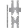 KNIPEX 1 paio di lame di ricambio per 12 62 180 20 mm, 12 69 21