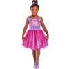 Rubie's Rubies 1001108S000 - Costume classico da ballerina Barbie, per bambini, multicolore, 7-8 anni