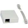 Hörmann Gateway (per il controllo degli azionamenti delle porte da garage tramite il sistema Homematic IP Smart Homa, incl. cavo di collegamento, 51×47,5×16 mm) 4511629, bianco