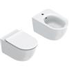Catalano Sfera 55 Sanitari sospesi, vaso Silentech, bidet, coprivaso rallentato slim