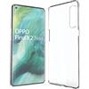 N NEWTOP Custodia Cover Compatibile con OPPO Find X2 Neo, Morbido TPU CLEAR Gel Silicone Anti Graffio Trasparente Slim Sottile Flessibile Case Posteriore Protettiva
