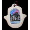 Shulamit Kanter Art Design Tel Aviv Hamsa fatto a mano in pietra fusa realizzato da Shulamit Kanter Art ...