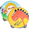 Zuzer Tamburello Bambini 2PCS Tamburelli in Legno Tamburo a Mano Tambourine 6 Pollici Tamburello Strumento Musicale per Feste da Ballo, Giochi, Chiesa, Giochi per Bambini