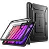 SUPCASE Cover per iPad Mini 7 2024 (A17 Pro) / iPad Mini 6 2021 8.3 Pollici, con Protezione Schermo Integrata, Portapenne e Supporto (Nero)