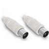 Metronic Prolunga Coassiale Maschio/maschio 5mt 9,52 Metronic