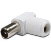 Metronic Spina tv Maschio a Gomito 9,52mm