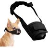 Generic Maschera Per La Bocca Del Cane Da Compagnia - Muso Di Sicurezza Per Cani Che Abbaia | Museruola Traspirante Per Cani Di Taglia Piccola E Media | Air Mesh A Muso Corto | Museruola Regolabile Per Cani |
