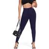 STARBILD Skinny Fit Jeans Elasticizzati per Donna, Push Up Pantaloni Vita Alta Leggings Aderenti, Scrunch Butt - Blu Scuro XL