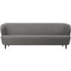 GUBI divano STAY 220x95 cm con piedini in legno - 11193-BO-A