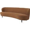 GUBI divano STAY OVAL 240x95 cm con piedini in legno - 11201-BO-E