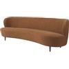 GUBI divano STAY OVAL 240x95 cm con piedini in legno - 11201-SO-C