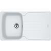 FRANKE lavello a 1 vasca con gocciolatoio ANTEA AZG 611-86 - 114.0489.938