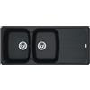 FRANKE lavello a 2 vasche + gocciolatoio ANTEA AZG 621 - 114.0490.258