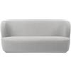 GUBI divano STAY 150x70 cm con base nera - 11184-B