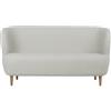 GUBI divano STAY 150x70 cm con piedini in legno - 11185-AW-D