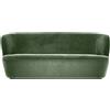 GUBI divano STAY 190x70 cm con base nera - 11186-A