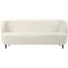 GUBI divano STAY 190x70 cm con piedini in legno - 11187-AW-B