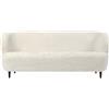 GUBI divano STAY 190x70 cm con piedini in legno - 11187-SO-A