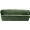 GUBI divano STAY 190x95 cm con base nera - 11188-A