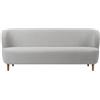 GUBI divano STAY 190x95 cm con piedini in legno - 11189-AW-C