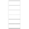 ZEUS libreria da parete EASY IRONY composizione D - 2x614-W+7x679-W