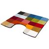Kleine Wolke Cubetto Scendibagno, Poliacrilico, Multicolore, 60x60x3 cm
