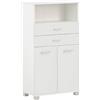 Schildmeyer Palermo 158818 - Highboard, 59,8 x 32,6 x 110,5 cm, colore: Bianco opaco