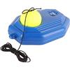Haofy Improve Attrezzatura Allenamento Tennis Unisex, Tennis di Palla Formazione e Corda in Gomma ad Alta Elasticità con Base Accessorio per Addestramento da Tennis