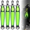TaimeiMao 2 Pezzi Luce Lampeggiante a LED, LED Lampeggiante Ciondolo Riflettente, 3 modalità LED per Bambini,Ciondolo Riflettente, per Zaino,Corsa Notturna,Alpinismo,Ciclista