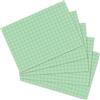 Herlitz Schede per appunti, 100 pezzi, Formato A6, verde | Per scuola, studio e ufficio
