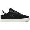 Calvin Klein Uomo Sneakers con Suola Preformata Classic Mix Profilo Basso, Nero (Black/Bright White), 46