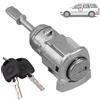 Twowinds - Cilindro di Serratura 604837167 Compatibile con Golf 4 (1997-2006) Bora (1997-2006) Fabia I (1999-2007) - Porta Anteriore Sinistra (lato conducente) - Cilindro di Chiusura - Chiavi