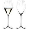 Riedel - Bicchiere da vino Performance, Cristallo fine., Trasparente, 2 pezzi