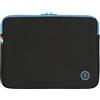 aiino italian ideas AIINO Sleeve - Custodia per Macbook 13 pollici Air, Pro, Pro Retina e iPad Pro I Cover imbottita e avvolgente I Accessorio per Laptop I Borsa da trasporto resistente con ceniera a scomparsa - Blu