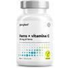 Gloryfeel Ferro Integratore 20mg + Vitamina C, 240 Compresse, Eletto PRODOTTO DELL'ANNO 2025, Ferro Integratore per Anemia, Mestruazioni e Stanchezza Fisica, Alta Biodisponibilità, Ricostituente Sangue, Vegan
