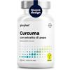 Gloryfeel Curcuma e Piperina Plus, 400 Capsule (13 Mesi di Scorta), Curcumina e Piperina, 700mg di Pura Curcuma contenente Curcumina, Curcuma Integratore, Vegano, senza Additivi Artificiali