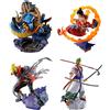 MegaHouse One Piece Mini Statue box 4 figure Re Birth Wano Kuni Vol. 1 megahouse Zoro