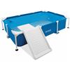 Intex 48404NP - Piscina Fuori Terra Rettangolare per Cani, con Pompa Filtro 1136 L/h, 229x152x46 cm