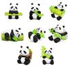 Eterspr 8 Modello Animale in Stile Cinese, Modello Mini Panda, Possono Essere Utilizzati Come Decorazione per la Casa, il Balcone, il Giardino, ecc, Oppure Come Decorazione per Creare Micro paesaggi