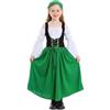 Lito Angels Children's Apparel Lito Angels Costume Dirndl Bavarese per Bambina | Maniche Lunghe, Spalle Scoperte, Halloween e Carnevale