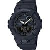 Casio Orologio Quarzo Uomo, misura cassa 54.00mm con quadrante Nero Analogico e Digitale e cinturino Nero in Rubber Strap GBA-800-1AER