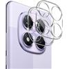 GEEMEE Pellicola Fotocamera per Xiaomi Redmi Note 14 Pro 5G/Xiaomi Poco X7 Vetro temperato Protezione, 9H Camera Vetro temperato, Anti Graffi HD Trasparenza Fotocamera Protettiva Screen Protector Film
