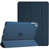 ProCase Cover per iPad Pro 12.9 1a/2a Gen 2017/2015[Vecchio Modello], Auto Svegliati/Sonno,Ultra Sottile e Leggero Custodia Supporto con Retro Semi-Trasparente Copertura Intelligente -Blu Marino
