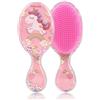 Fokroin Spazzola per capelli per Bambini, Spazzola per capelli, Unicorno Spazzola per Capelli, Design Unicorni e Glitter, Bambini Spazzola, per Capelli Lisci, Capelli Corti, Capelli Ricci