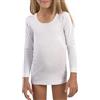 Viterbo Biancheria Set 3 Maglie Bambina Manica Lunga macramè 100% Caldo Cotone Interlock MMBF236 (5 Anni)